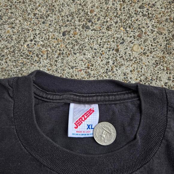 Vtg 90s TRIPLE CROWN OF SURFING North Shore Hawaii Surf Tee Shirt XL USA Made - Picture 5 of 7